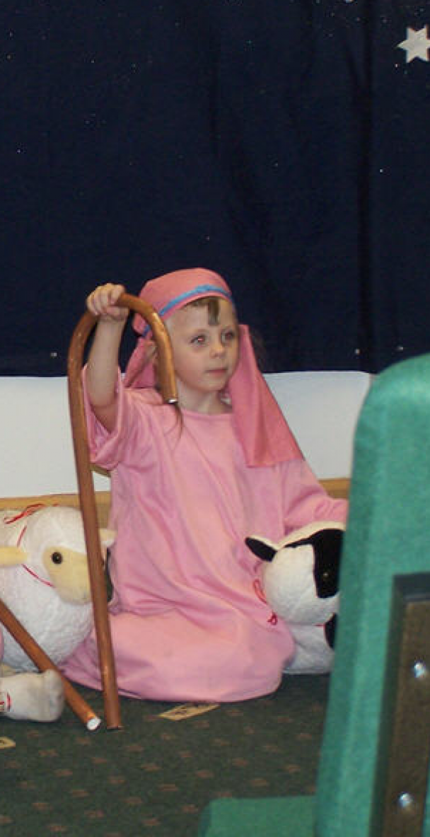 Dressing Room Before Christmas Play