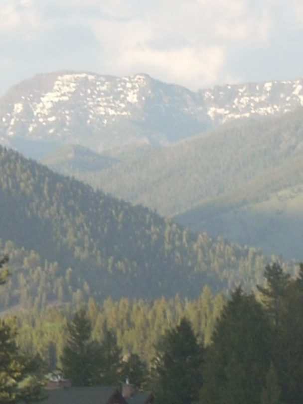 Spring Snow Slipping Away